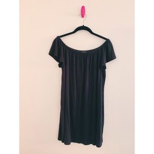 ✨ Forever 21 Off-Shoulder Black Trapeze Dress ✨